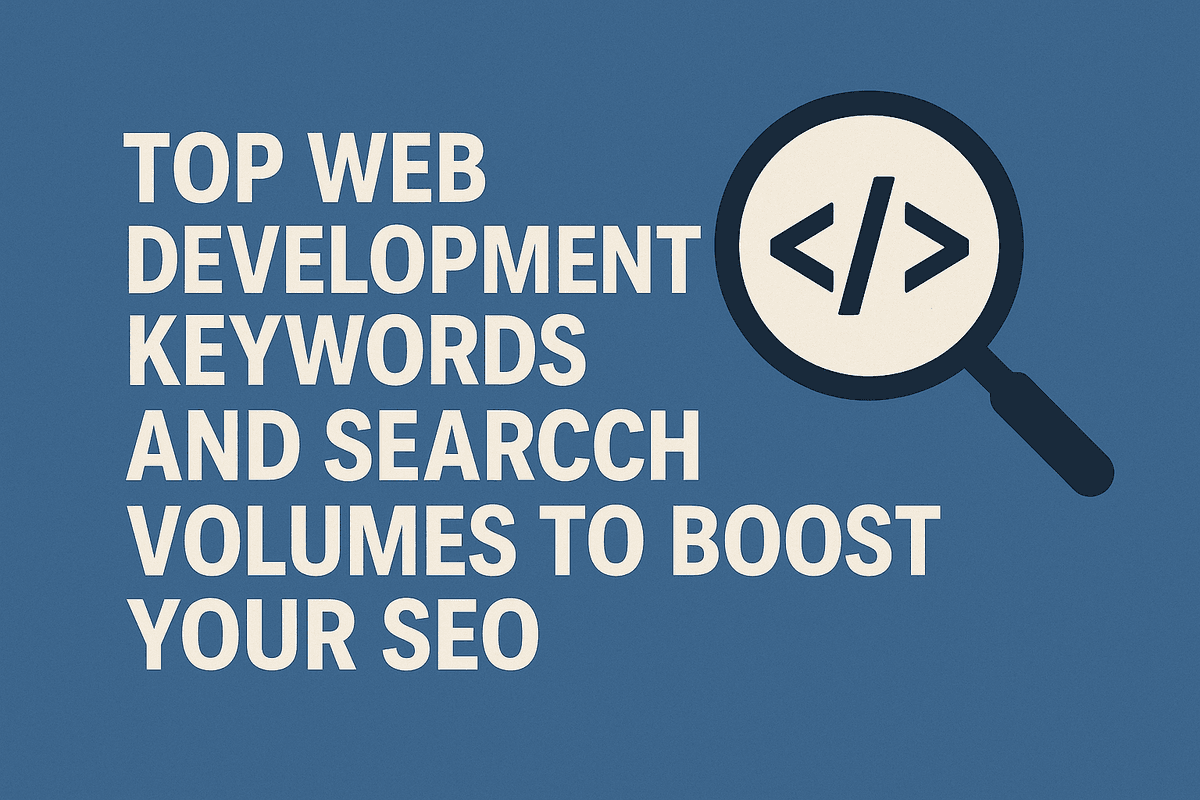 Top Web Development Keywords and Search Volumes to Boost Your SEO